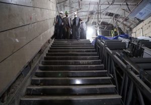 شمارش معکوس برای افتتاح هفدهمین ایستگاه خط هفت متروی تهران