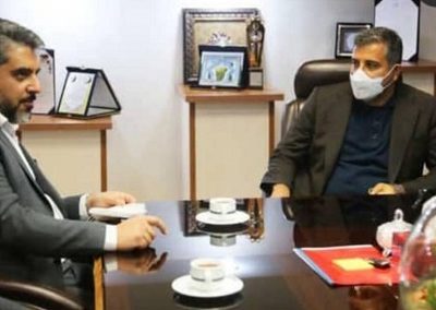 مدیرعامل شرکت شهروند با شهردار منطقه ۲۲ تهران دیدار کرد