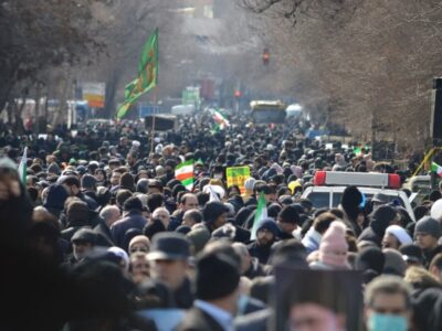 شهریار نیوز – راهپیمایی پر شور مردم تبریز در یوم الله ۲۲ بهمن ۱۴۰۱