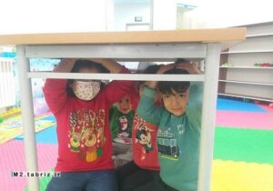 آموزش شهروندی برای کودکان به هنگام وقوع زلزله