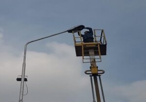 اصلاح و بهسازی سیستم روشنایی پایانه مسافربری شهرداری تبریز
