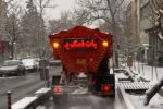 بهره‌گیری از ظرفیت کامل عوامل و تجهیزات خدمات شهری منطقه ۳ در زمان بارش برف