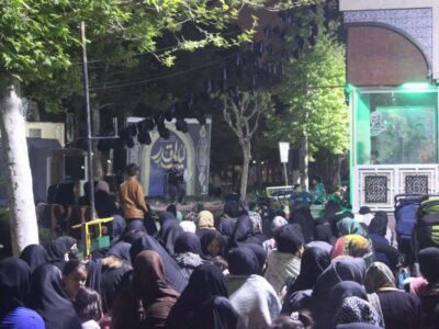 نجوای بک یا الله احیاگران قدر در دارالشهدای تهران