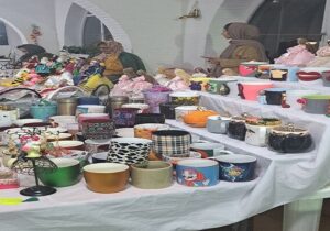 برپایی نمایشگاه مشاغل خانگی، صنایع دستی و لوازم التحریر در پارک موزیکال ولیعصر