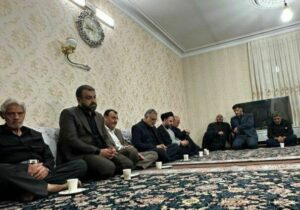 حضور شهردار تهران در منزل مرحوم «غلامرضا رزاقی»