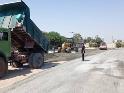 اجرای عملیات بهسازی و مرمت خیابان جهاد با ۲ هزار و ۴۰۰ تن بتن غلتکی