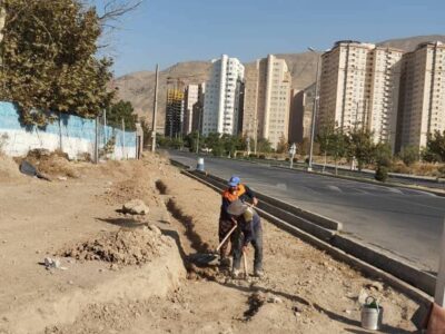 خیابان طبیعت صاحب پیاده‌رو می‌شود/ بیشترین حجم پیاده‌روسازی شهر تهران در معابر منطقه ۲۲