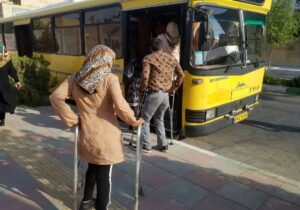 استفاده از اتوبوس برای معلولان در اصفهان رایگان می‌شود
