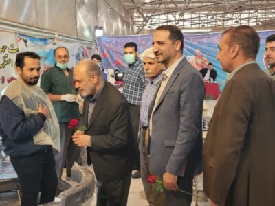 تکریم گروه جهادی سلامت در منطقه یک شهرداری اصفهان