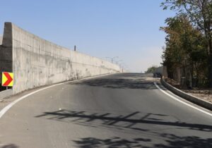 پایان احداث راستگرد خیابان چمن‌آرا- بزرگراه شهید بابایی