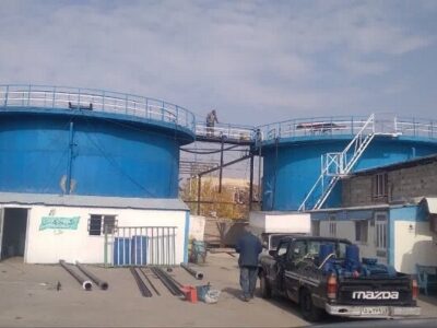 ذخیره نمک و آماده سازی مخازن یک میلیون لیتری محلول توسط شهرداری منطقه ۶ تبریز