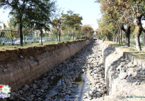 شروع عملیات لایروبی فاز دوم بازسازی کانال ایلی سو به طول ۵۰۰ متر از ابوریحان تا چهارراه لاله