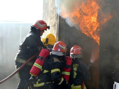 شهریار نیوز – مانور عملیاتی آموزشی رفتار شناسی حریق آتش نشانان