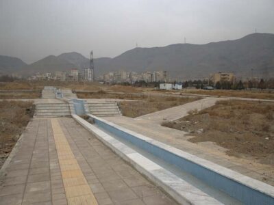 روند اجرای پروژه احداث پارک معراج