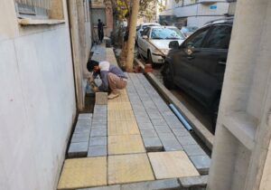 نوسازی خیابان شهدا در منطقه ۹ در مراحل پایانی قرار دارد