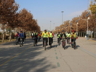 سفیران دوچرخه‌سوار رویداد «من شهردارم» در منطقه ۱۹ رکاب زدند