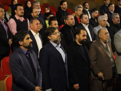 مراسم گلریزان زندانیان جرایم غیر عمد در فرهنگسرای بهمن