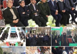 پیکر شهید گمنام در بنیاد ایرانشناسی به خاک سپرده شد
