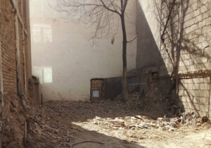 تخریب ملک شهرداری منطقه ۱۱ در محله قلمستان