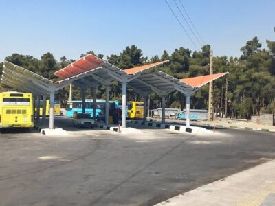 عملیات احداث و مسقف‌سازی پایانه اتوبوسرانی بهشت منطقه ۱۹ به بهره‌برداری رسید