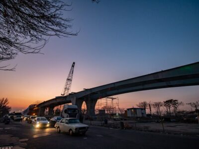 تقاطع غیرهمسطح پل رسالت-دیزل آباد در حال تکمیل است