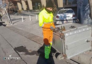 مرمت و بهسازی باکس‌های زباله سطح حوزه شهرداری منطقه ۲
