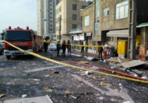 انفجار در یک رستوران با ۲ مصدوم/ حادثه تلفات جانی نداشت