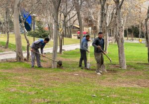 اتخاذ تدابیر شهرداری برای زیباسازی پارک‌ها در ایام نوروز