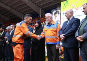 قدردانی مدیریت شهری از نارنجی پوشان شیراز جنت‌تراز