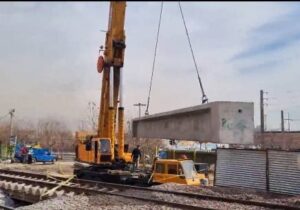 از اصلاح هندسی معابر تا پیشرفت ۸۵ درصدی احداث زیرگذر حریم خط راه آهن تهران-اهواز