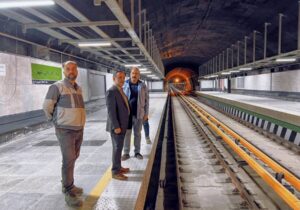 تحویل رام دوم قطار از شرکت واگن سازی تهران