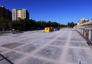 پیشرفت ۹۰ درصدی پروژه پارکینگ میدان شهید علیخانی