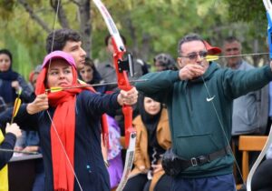 شهریار نیوز – برگزاری همایش تیر و کمان در پارک امیر کبیر