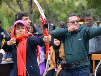 شهریار نیوز – برگزاری همایش تیر و کمان در پارک امیر کبیر
