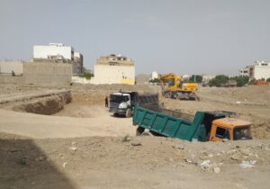 عملیات خاکبرداری قطعه پنجم رینگ ترافیکی شهر مبارکه آغاز شد