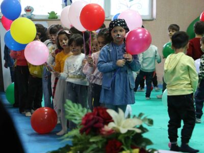 جشن روز کودک در خانه مادر و کودک فرهنگسرای الغدیر برگزار شد
