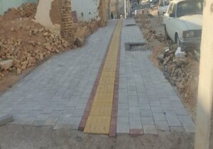 معابر ۱۶ متری و پیاده‌راه‌ های سطح منطقه ۱۰ تبریز سنگفرش می‌شود