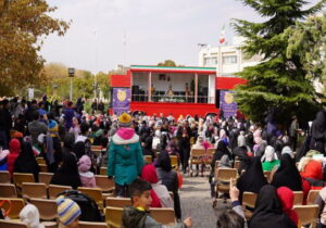 شهریار نیوز – برگزاری جشن کودکان کتابخوان در تبریز محوطه کتابخانه مرکزی تبریز
