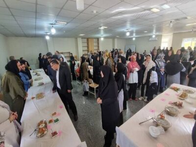 برگزاری جشنواره غذا با عنوان ” غذای سالم و خانواده سالم ” در پارک بانوان شمس تبریزی