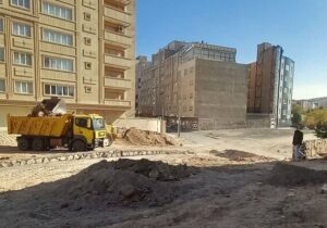 زیرسازی پروژه مسیرگشایی ۳۵ متری ابرار توسط شهرداری منطقه ۲