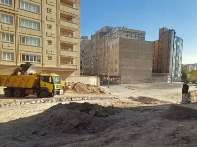 زیرسازی پروژه مسیرگشایی ۳۵ متری ابرار توسط شهرداری منطقه ۲