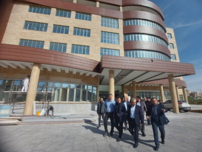 ساختمان تازه تاسیس اداری در آستانه تحویل به شورای اسلامی شهر تبریز