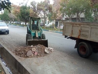 جمع‌آوری ۱۶ هزار تن زباله از سطح شهرداری منطقه ۶ تبریز