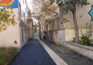 احداث ۴۰۰ متر کانیو در معابر محله آذری در منطقه ۱۷