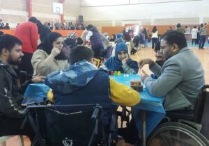 برگزاری اولین دور از دومین رویداد بازی‌های نشاط‌آور افراد دارای معلولیت در منطقه۲۲