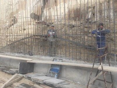 عملیات پایدارسازی تِرانشه‌ واقع در محله حصارک منطقه ۵