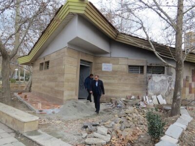اتمام عملیات بهسازی و بازسازی سرویس‌های بهداشتی بوستان «جهان»