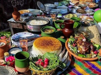 برگزاری جشنواره غذای سالم در دهه مبارک فجر در منطقه ۲۲
