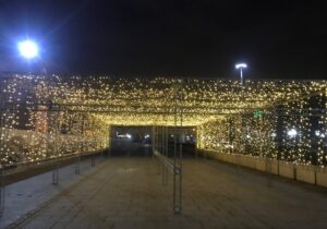 اجرای تونل نوری در میدان امام خمینی(ره)