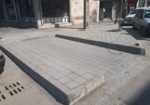 پایان اصلاح هندسی تقاطع خیابان‌های خوش _ شهید کلهر